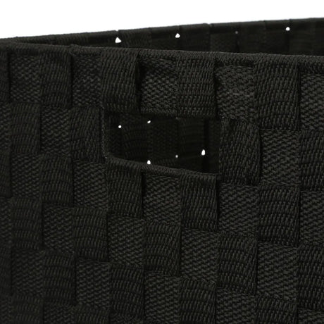 Комплект от 4 коша за съхранение 5five Lise, Бели и черни