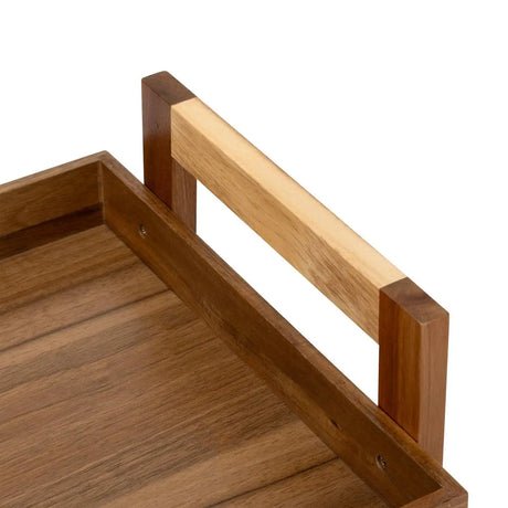 Кухненска количка 5five, Акация, 3 нива, 40x31x85 cm