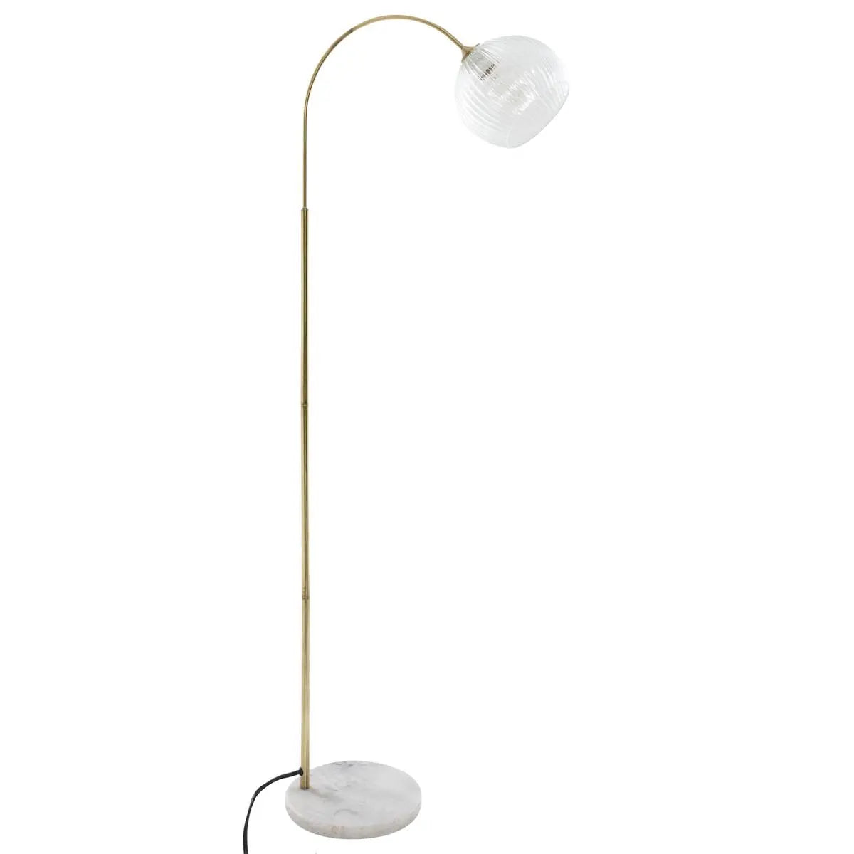 Лампион atmosphera Laye, Метал и Мрамор, Златен, 150 cm
