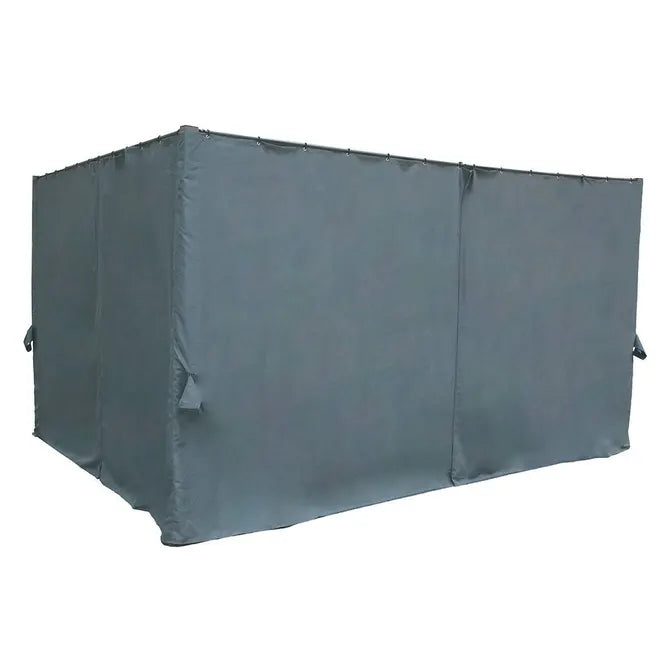 Беседка Hesperide Palmeira, Алуминий, Цвят Шисти, 3x4 m