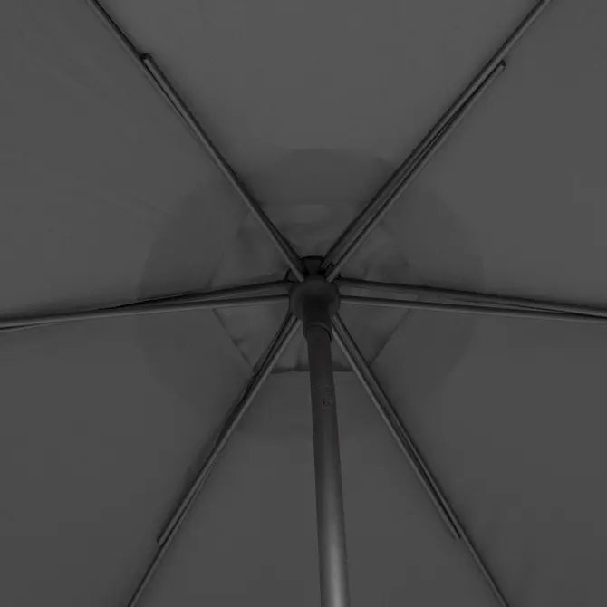 Прав накланящ се чадър Hesperide Soya, Цвят Шисти, 2.7 m