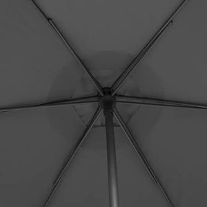 Прав накланящ се чадър Hesperide Soya, Цвят Шисти, 2.7 m