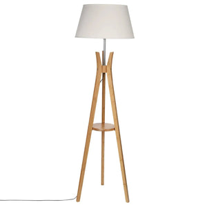 Лампион atmosphera Kalo, Бамбук, Бял, 156 cm
