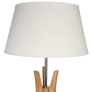 Лампион atmosphera Kalo, Бамбук, Бял, 156 cm