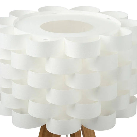Лампион atmosphera Moki, Бамбук, Бял, 150 cm
