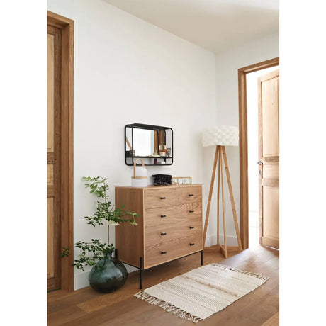 Лампион atmosphera Moki, Бамбук, Бял, 150 cm