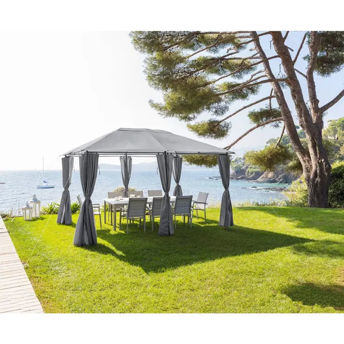 Беседка Hesperide Santorini, Цвят Шисти, 3x4 m