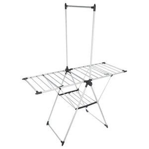 Сушилник за дрехи 5five Sinai с релса за ризи, Метал, 16 m