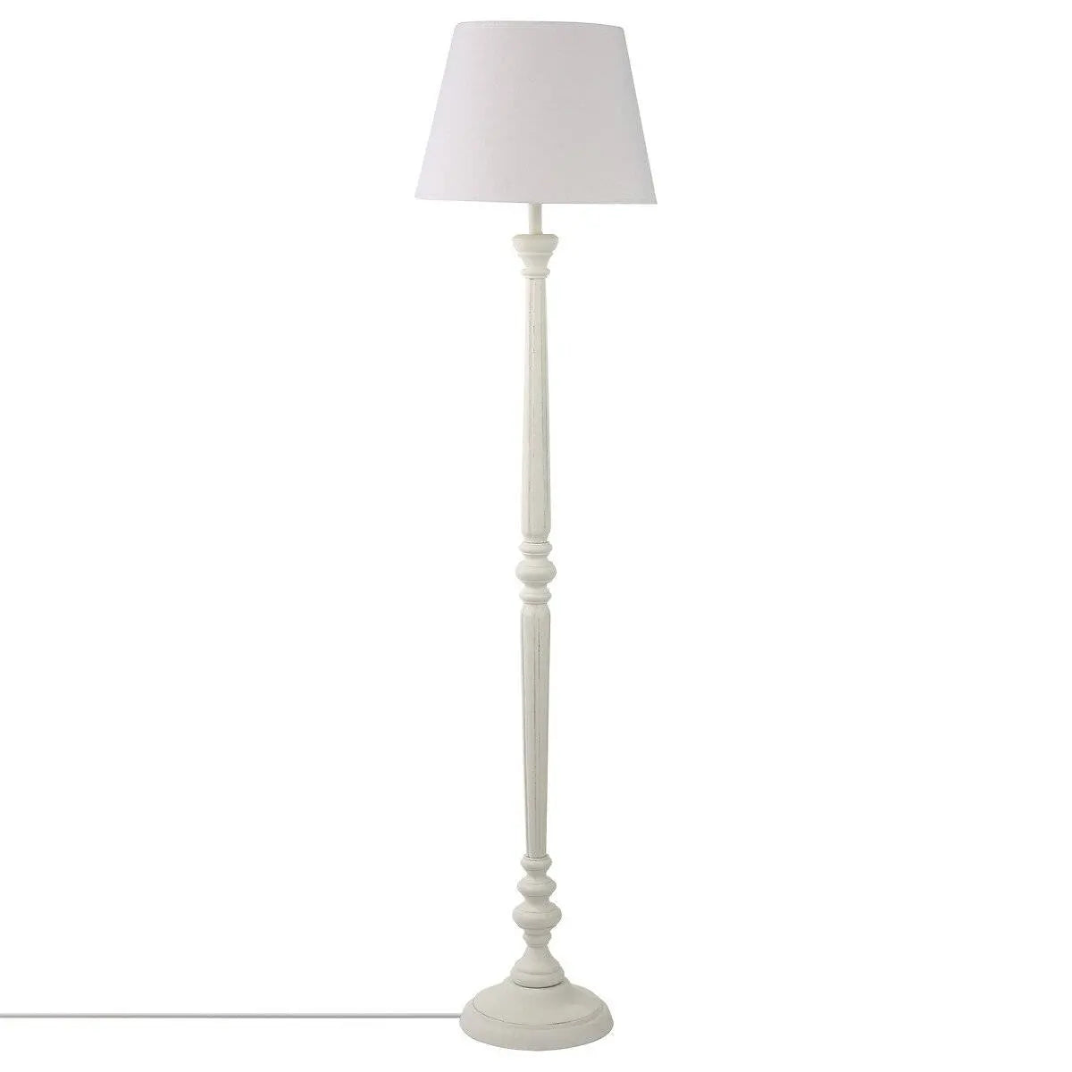 Лампион atmosphera Leo, Дърво, Бял, 156 cm