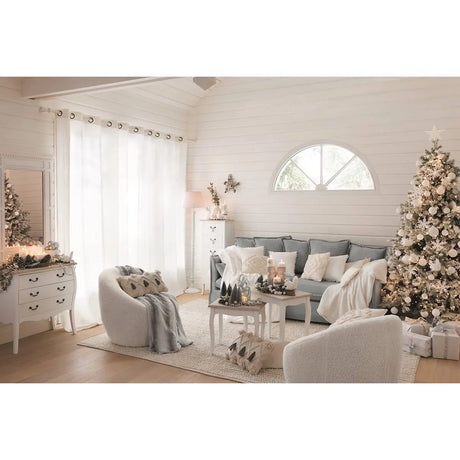 Лампион atmosphera Leo, Дърво, Бял, 156 cm