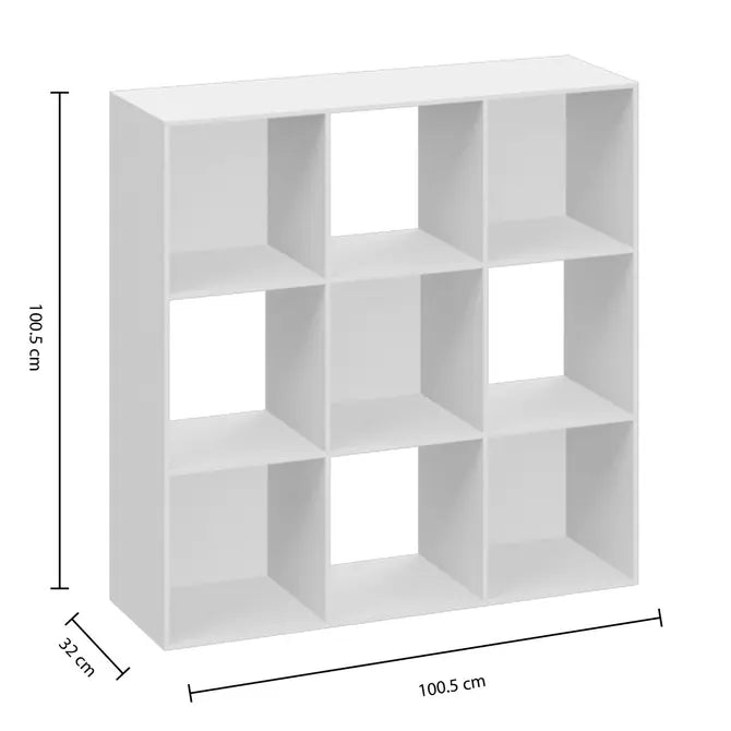 Рафт 5five Mix'n Modul, 9 отделения, MDF, 101x32x101 cm