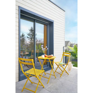 Градинска кръгла маса Hesperide Greensboro, Жълт