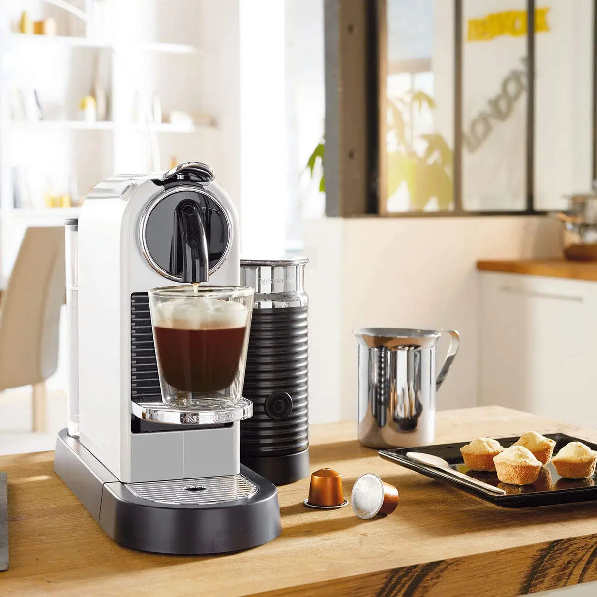 Nespresso citiz white hot sale