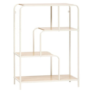 Конзолна маса 5five, 4 рафта, MDF, Бежова, 76 cm