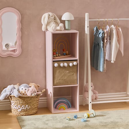 Детски модул atmosphera Mix, Розов, 32.4×30×94.8 cm, MDF