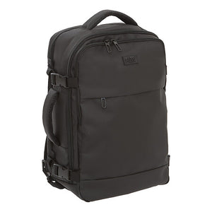 Раница за ръчен багаж 5five, Tarpaulin, 25L, Черна