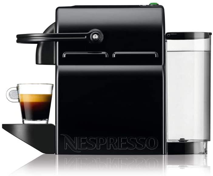 Кафемашина DeLonghi Nespresso Inissia EN80B, 0,8 л, 1260 W, 19 бара, Капсули, Черен