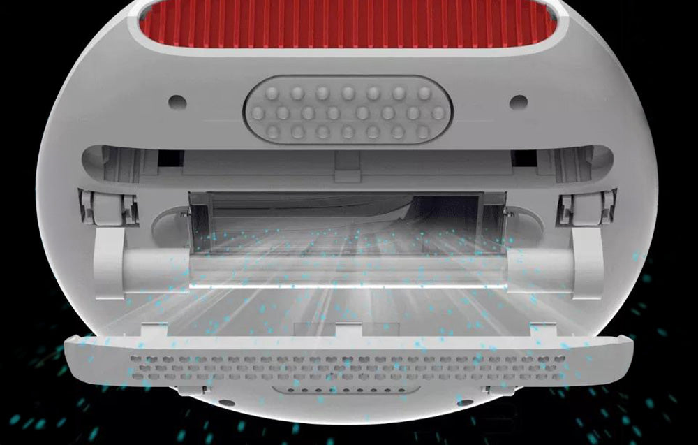 Ръчна прахосмукачка Deerma, CM800, 450W, Против акари, UV светлина, 13000Pa, Бял