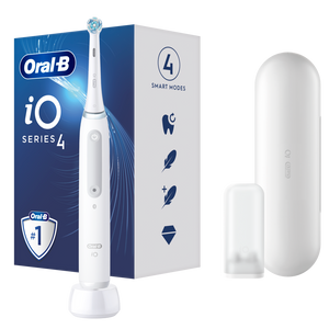 Електрическа четка за зъби Braun Oral-B iO4, Бял