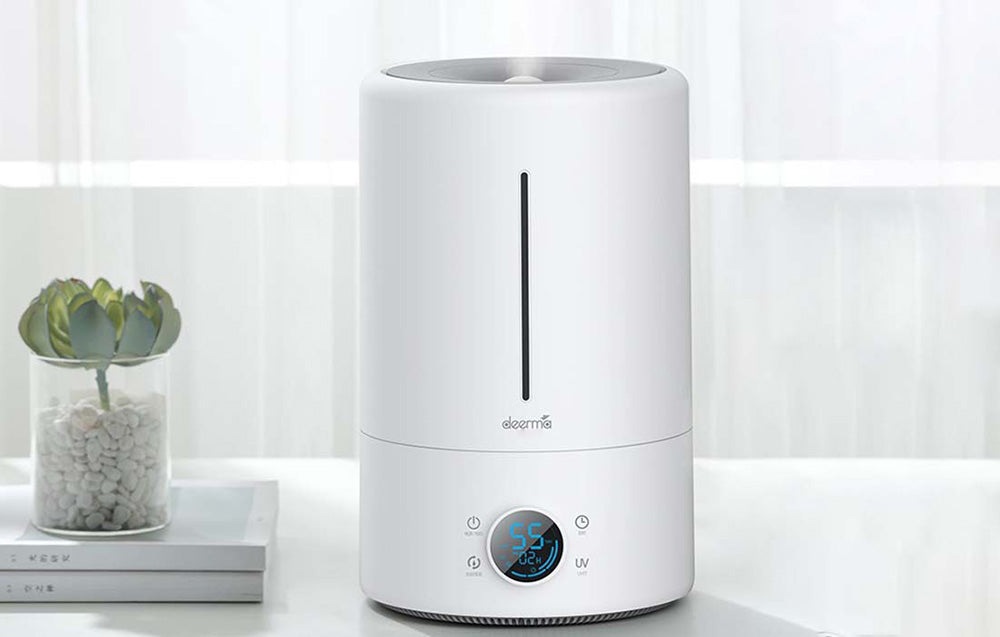 Ultrasonic air humidifier Deerma F628S, 25W, 5L, UV filter, Aromatherapy, White