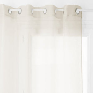 Moly sheer curtains 135 x 240 cm linen-coloured