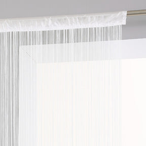 String curtain 90 x 200 cm white