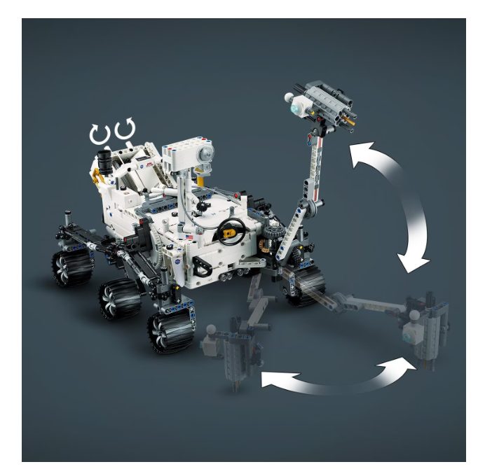 LEGO® Technic - NASA Mars Rover Perseverance 42158, 1132 части