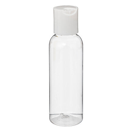 Комплект 3 шишета за пътуване 5five, PET, 100ml, Прозрачни