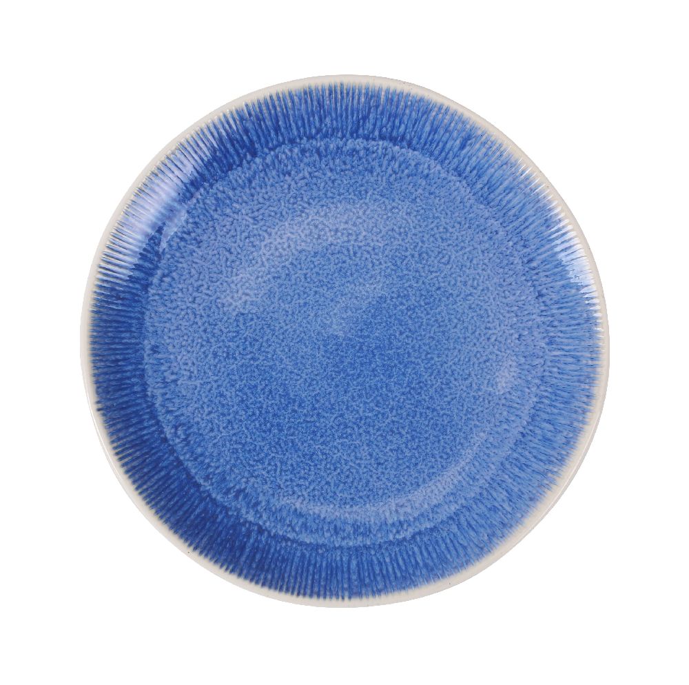 Десертна чиния LA MEDITERRANEA Calobra Blue, 21 cm, порцелан