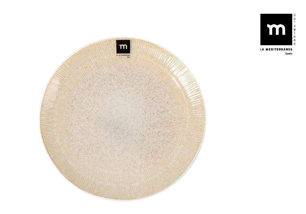 Десертна чиния LA MEDITERRANEA Calobra Cream , 21 cm, порцелан