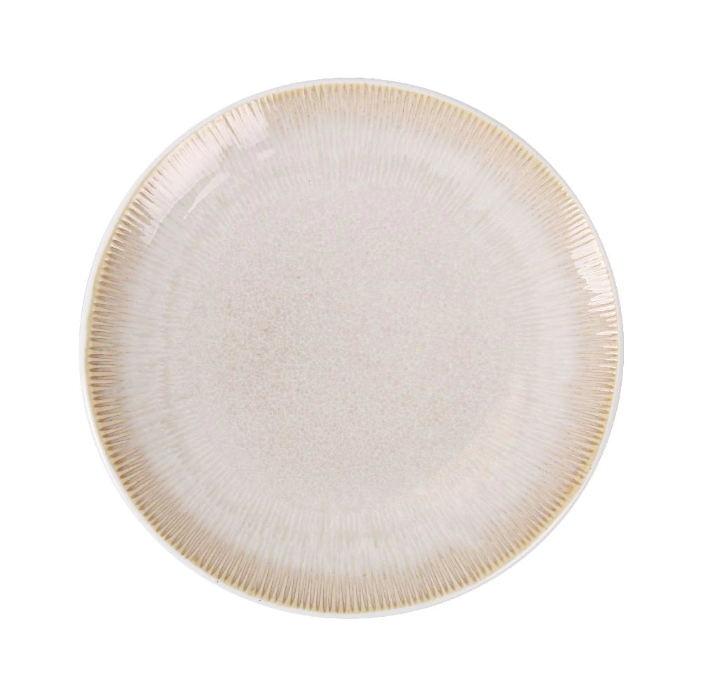 Десертна чиния LA MEDITERRANEA Calobra Cream , 21 cm, порцелан
