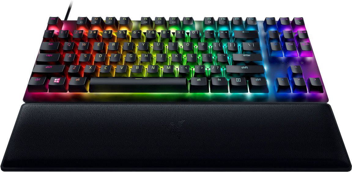 Клавиатура Razer Huntsman V2 Tenkeyless1, Лилави оптични суичове