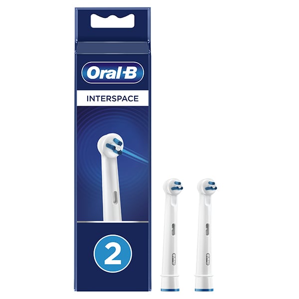 Electric toothbrush head Oral-B Interspace, 2 pcs