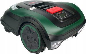 Bosch robotic lawnmower, Indego S+ 500, 18 V, 500 m2, Green/Black