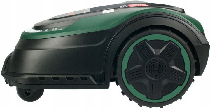 Bosch robotic lawnmower, Indego S+ 500, 18 V, 500 m2, Green/Black