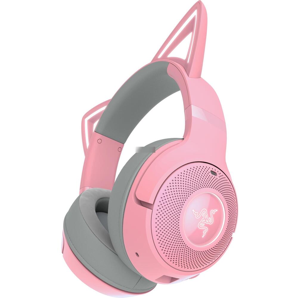 Razer Kraken Kitty V2 Gaming Headset (Bluetooth), Rose Quartz