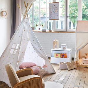 Детска палатка atmosphera Teepee, 130x130x160 cm