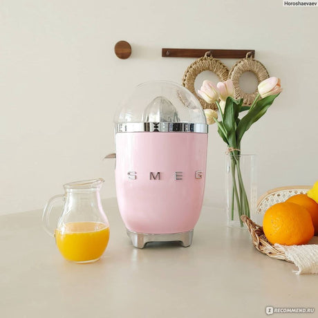 Цитрус преса Smeg CJF11PKEU, 70 W, Розов