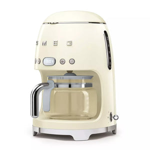 Coffee machine Smeg DCF02CREU, 1050 W, 1.4 l, Cream