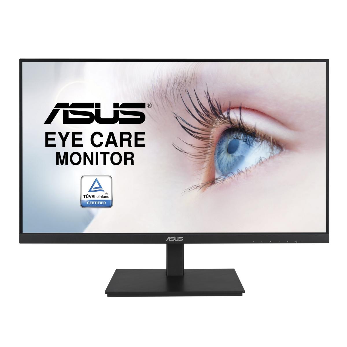 Monitor ASUS 27", IPS, Full HD, 75Hz, 5ms, Adaptive-Sync, Low Blue Light, Flicker Free, HDMI, DP, VA27DQSB