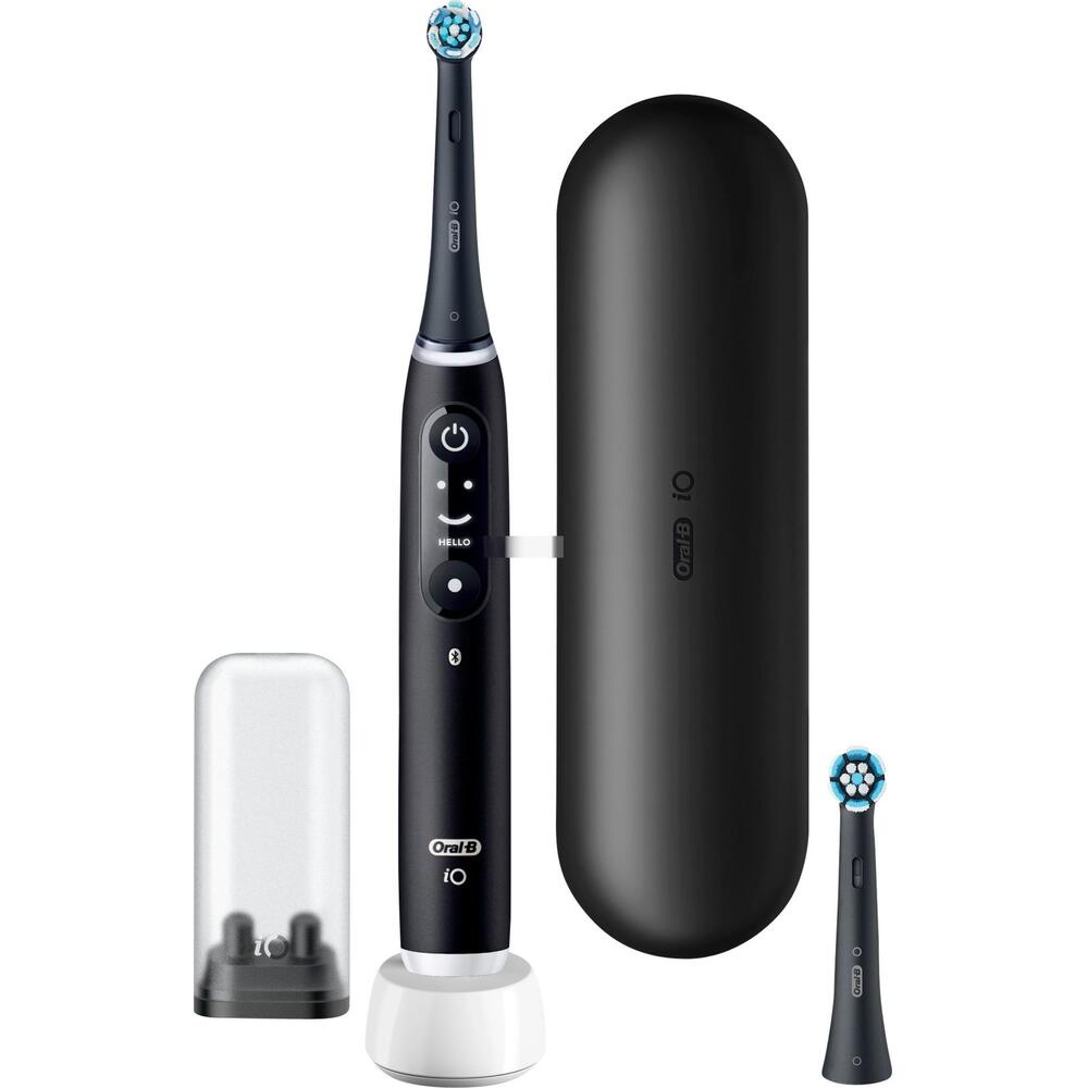 Комплект ел. четки за зъби Oral-B Black Lava 445111 /iO, Черен