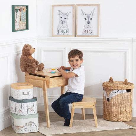 Комплект детски кутии за съхранение atmosphera Forest, 3 бр