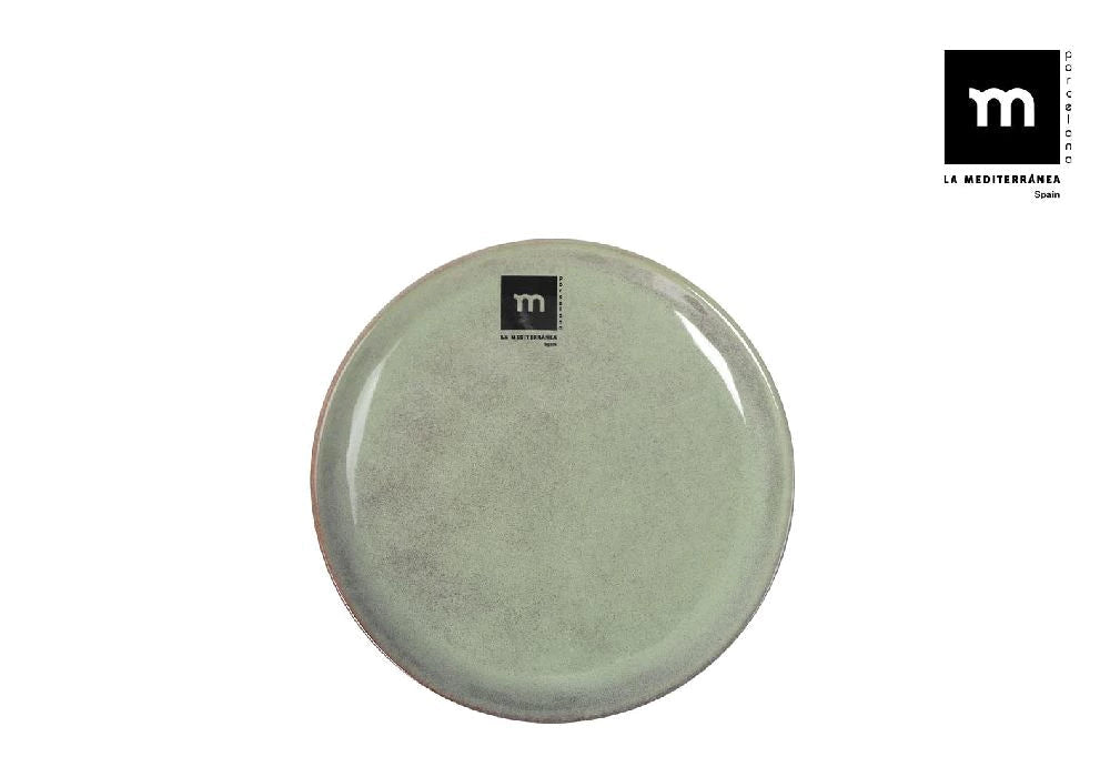 Десертна чиния LA MEDITERRANEA Macarella Green, 16 см, порцелан