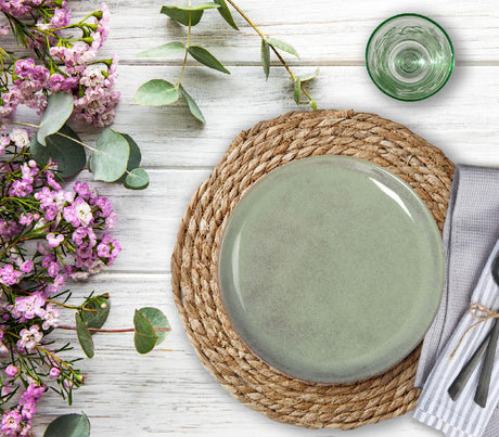 Десертна чиния LA MEDITERRANEA Macarella Green, 16 см, порцелан