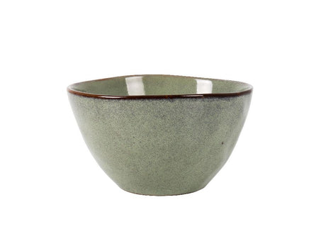 Дълбока купа LA MEDITERRANEA Macarella Green, 14x8 см, порцелан