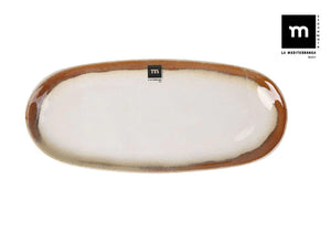 Плато овал LA MEDITERRANEA Fustam, 34x15 cm, порцелан