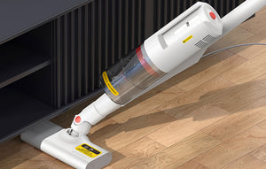 Vacuum cleaner Deerma DX888, 600W, Suction power 15,000Pa, Container 0.45 l, Modular design, White