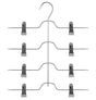 Закачалка за панталони 5five, Метал и PVC, 4 чифта