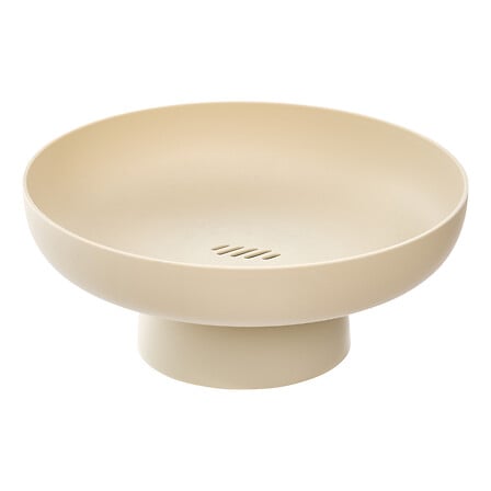 Кошница за плодове 5five Poly, Полипропилен, Бежова, 26 cm