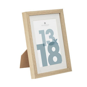 Рамка за снимки atmosphera Manu, Натурална, 13x18 cm